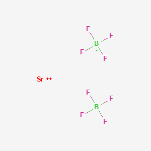 molecular formula B2F8Sr B078021 strontium;ditetrafluoroborate CAS No. 13814-98-7