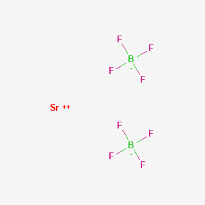 molecular formula B2F8Sr B078021 Borate(1-), tetrafluoro-, strontium (2:1) CAS No. 13814-98-7