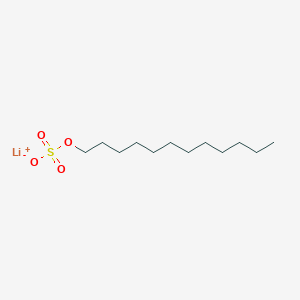 molecular formula C12H25LiO4S B7802226 lithium;dodecyl sulfate 