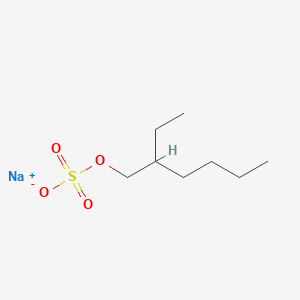 molecular formula C8H17NaO4S B7802302 sodium;2-ethylhexyl sulfate 