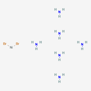 molecular formula Br2H18N6Ni B7802453 Hexaamminenickel(II) bromide 