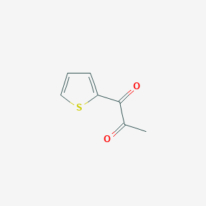 molecular formula C7H6O2S B078025 1-(2-Thienyl)propane-1,2-dione CAS No. 13678-69-8