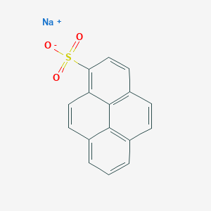 molecular formula C16H9NaO3S B7802618 sodium;pyrene-1-sulfonate 