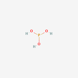 molecular formula H3PO3<br>H3O3P B078027 Phosphorous acid CAS No. 10294-56-1