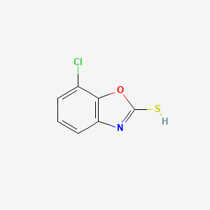 molecular formula C7H4ClNOS B7802724 7-chloro-1,3-benzoxazole-2-thiol 