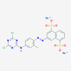 molecular formula C20H14Cl2N6NaO6S2 B078028 Procion Yellow CAS No. 12226-45-8