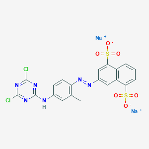 molecular formula C20H12Cl2N6Na2O6S2 B078028 Procion 黄 CAS No. 12226-45-8