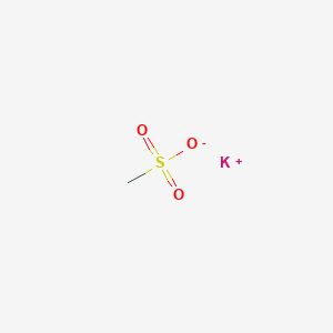 molecular formula CH3KO3S B7802857 potassium;methanesulfonate 