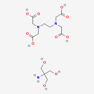2-Amino-2-(hydroxymethyl)propane-1,3-diol 2,2',2'',2'''-(ethane-1,2-diylbis(azanetriyl))tetraacetate