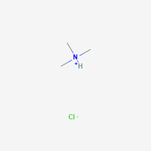 molecular formula C3H10ClN B7803005 trimethylazanium;chloride 
