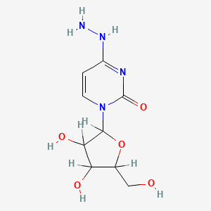 molecular formula C9H14N4O5 B7803123 N4-Aminocytidine 