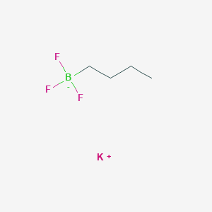 molecular formula C4H9BF3K B7803201 potassium;butyl(trifluoro)boranuide 