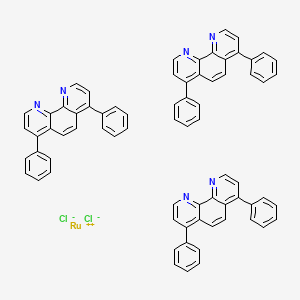 molecular formula C72H48Cl2N6Ru B7803274 CID 11980975 