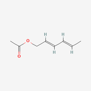 molecular formula C8H12O2 B7803513 Sorbyl acetate CAS No. 57006-69-6