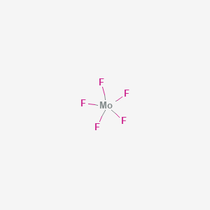 molecular formula F5Mo B078036 Molybdenum pentafluoride CAS No. 13819-84-6