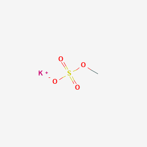 molecular formula CH3KO4S B7803607 potassium;methyl sulfate 
