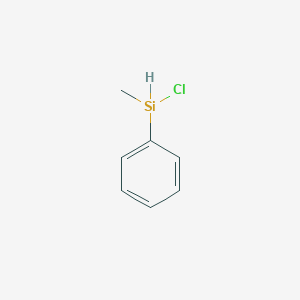 molecular formula C7H9ClSi B7803610 Chloro(methyl)(phenyl)silane 