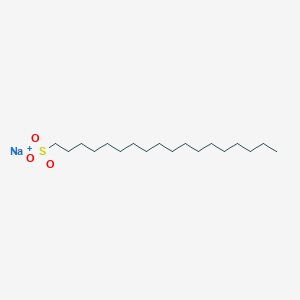 molecular formula C18H37NaO3S B7803642 sodium;octadecane-1-sulfonate 