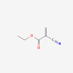 molecular formula C6H7NO2 B7803802 Ethyl 2-cyanoacrylate CAS No. 25067-30-5