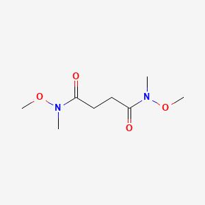 molecular formula C8H16N2O4 B7803888 N,N'-dimethoxy-N,N'-dimethylbutanediamide 