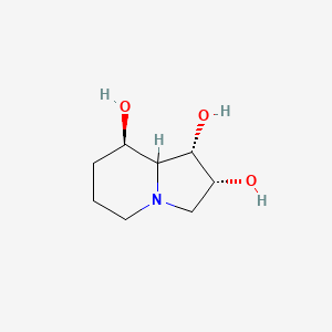 molecular formula C8H15NO3 B7804119 Swainsonine, synthetic 