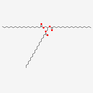 molecular formula C60H116O6 B7804146 Glyceryl trinonadecanoate 