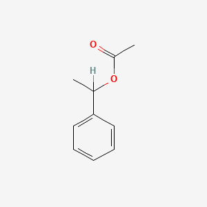 molecular formula C10H12O2 B7804196 1-Phenylethyl acetate CAS No. 29759-11-3