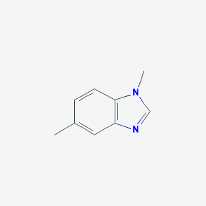 molecular formula C9H10N2 B078043 1,5-二甲基苯并咪唑 CAS No. 10394-35-1