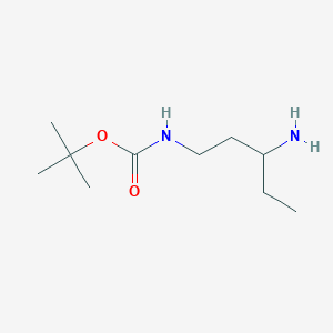 1,1-Dimethylethyl (3-aminopentyl)carbamate