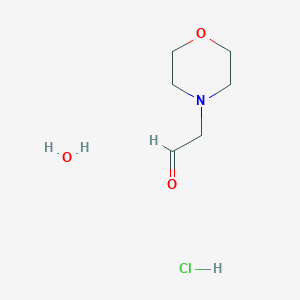 Morpholin-4-yl-acetaldehyde monohydrate hydrochloride
