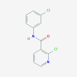 molecular formula C12H8Cl2N2O B7804451 2-chloro-N-(3-chlorophenyl)nicotinamide 