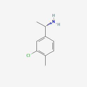 (S)-1-(3-Chloro-4-methylphenyl)ethanamine