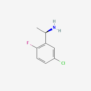 (1R)-1-(5-Chloro-2-fluorophenyl)ethylamine