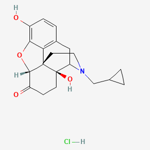 molecular formula C20H24ClNO4 B7804790 Naltrexone hydrochloride 