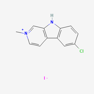 Nostocarboline hydroiodide