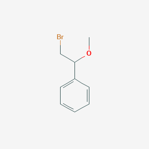 molecular formula C9H11BrO B078052 (2-Bromo-1-methoxyethyl)benzene CAS No. 13685-00-2