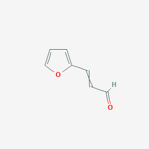molecular formula C7H6O2 B7805264 3-(2-Furyl)acrylaldehyde 