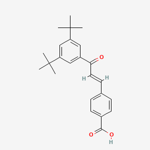 molecular formula C24H28O3 B7805365 Ch55 CAS No. 95906-67-5