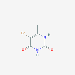 molecular formula C5H5BrN2O2 B078055 5-Bromo-6-methyluracil CAS No. 15018-56-1