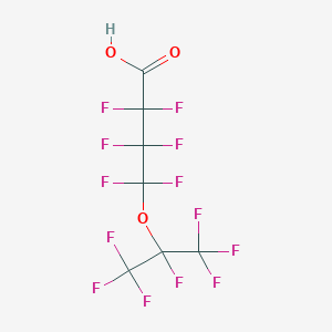 molecular formula C7HF13O3 B7805973 Perfluoro-4-isopropoxybutanoic acid CAS No. 801212-59-9