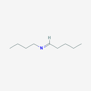 molecular formula C9H19N B078060 N-butylpentan-1-imine CAS No. 10599-77-6