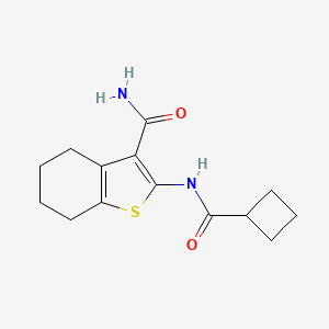 molecular formula C14H18N2O2S B7806000 Protein kinase G inhibitor-2 