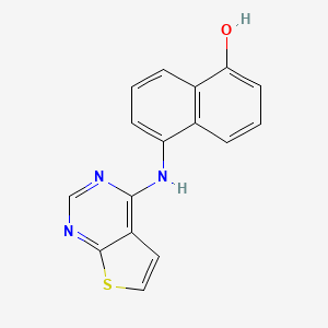 molecular formula C16H11N3OS B7806049 CDK9-IN-15 