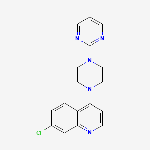 molecular formula C17H16ClN5 B7806145 WAY-639418 