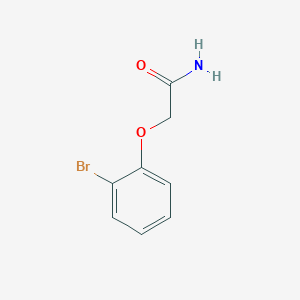 molecular formula C8H8BrNO2 B7806172 2-(2-Bromophenoxy)acetamide 