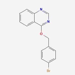 molecular formula C15H11BrN2O B7806201 EGFR/VEGFR2-IN-2 