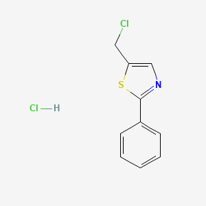 5-(Chloromethyl)-2-phenyl-1,3-thiazole hydrochloride