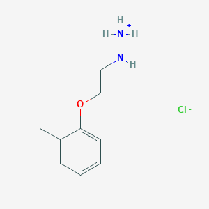 molecular formula C9H15ClN2O B7806327 (2-o-Tolyloxyethyl)hydrazine hydrochloride 
