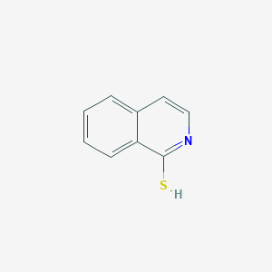 molecular formula C9H7NS B7806336 isoquinoline-1-thiol 