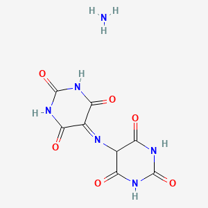 2,4,6(1H,3H,5H)-Pyrimidinetrione, 5-[(hexahydro-2,4,6-trioxo-5-pyrimidinyl)imino]-, ammonium salt (1:1)